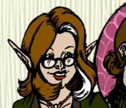 Bernadine and some of her various blood relatives.