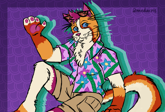 @Highwayking's fursona, H. @Highwayking's fursona, H.